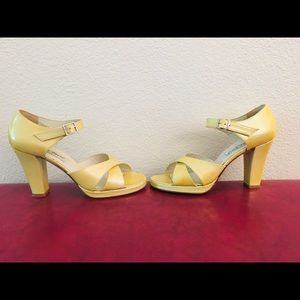 Charles David ( 9) 4” heel x .5 sole made in Spain